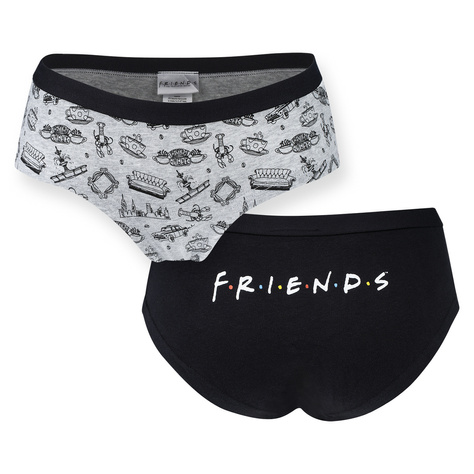 Set 2x culotte femme SOXO Friends et 3x chaussettes femme Friends | cadeau pour elle