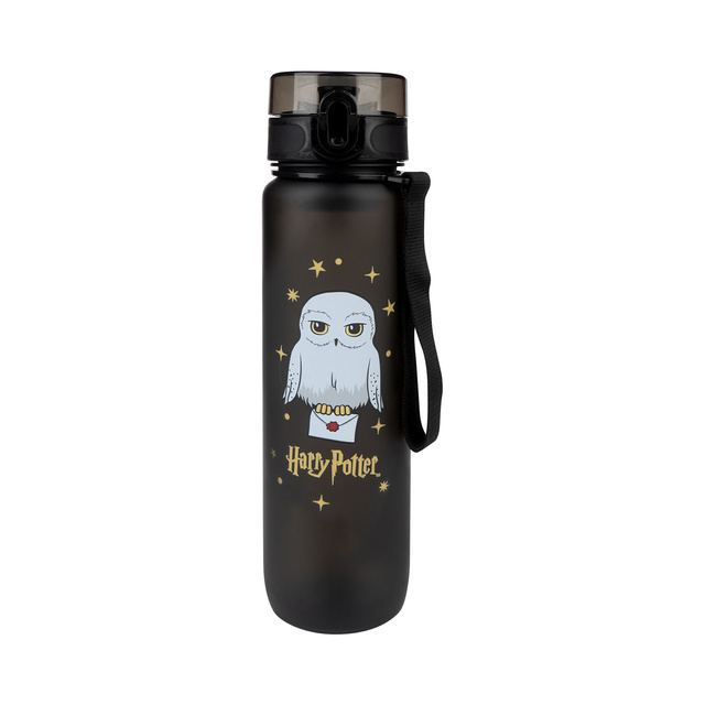 Bouteille d'eau 1L noire | durable et pratique | Harry Potter