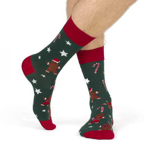 Calendrier de l'Avent | Cadeau de Noël | Mikolajki | pour lui | Lot de 6 chaussettes colorées pour homme SOXO GOOD STUFF