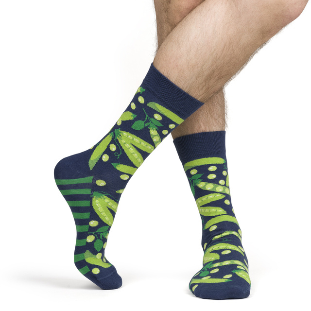 Chaussettes drôles SOXO GOOD STUFF - pois en boîte