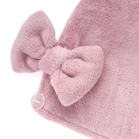 MOMO WAY turban de bain rose | serviette 