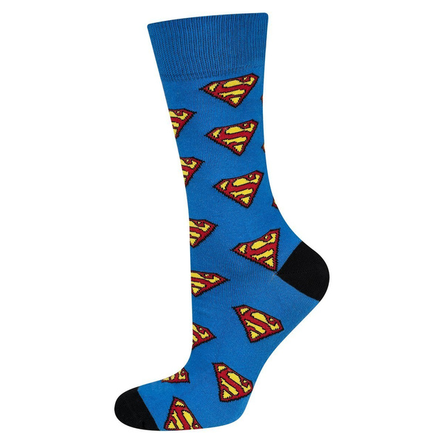 Lot de 2 chaussettes SOXO GOOD STUFF Batman Superman DC Comics