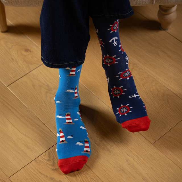 Chaussettes phares SOXO GOOD STUFF colorées homme