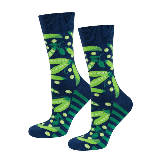 Chaussettes drôles SOXO GOOD STUFF - pois en boîte