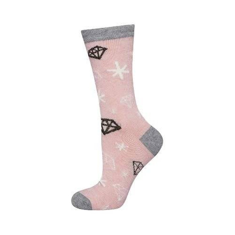 Chaussettes roses pour enfants SOXO GOOD STUFF diamants