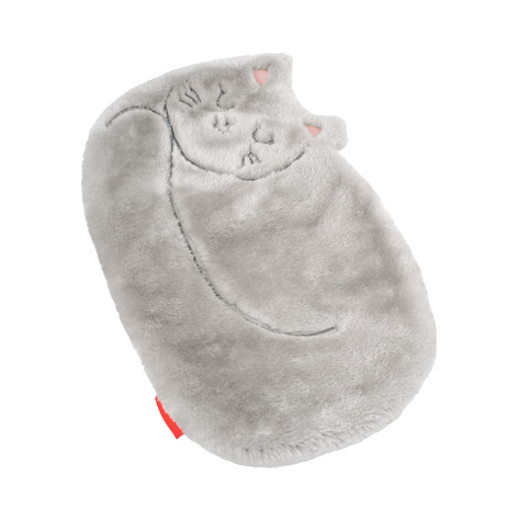 Bouillotte SOXO en forme de chat, grise 1,8 L