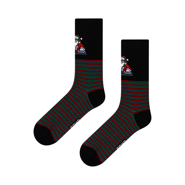 Chaussettes Père Noël Espiègle DJ 3 paires