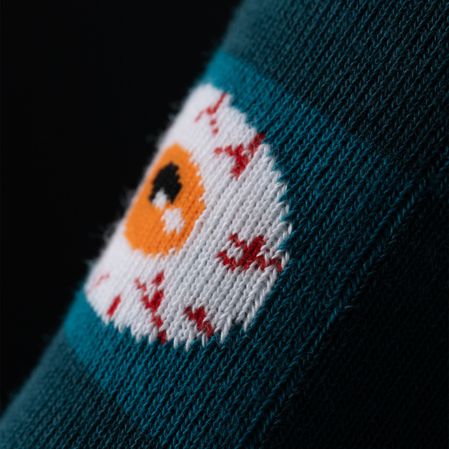 Chaussettes pour hommes SOXO fantôme et yeux