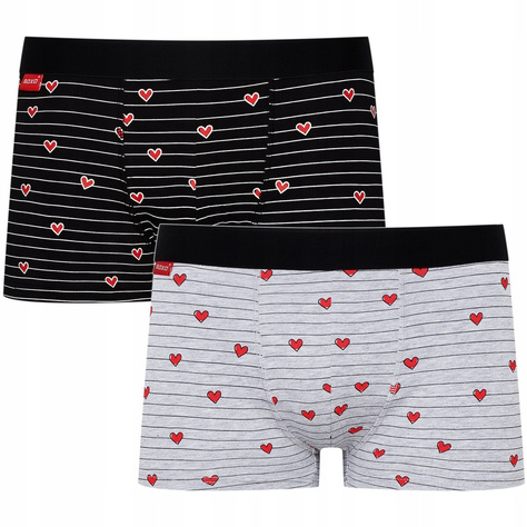 2 packs de boxer SOXO pour un cadeau pour lui en coton