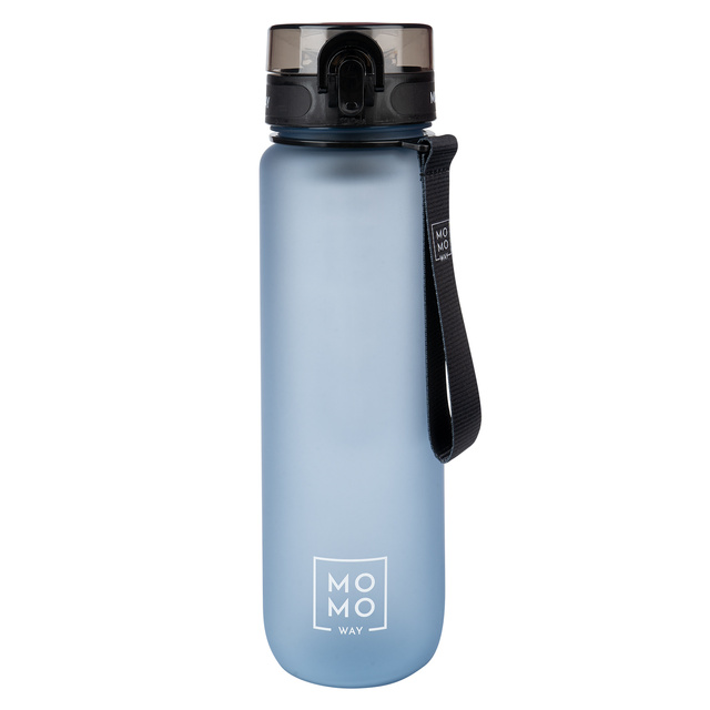 MOMO WAY Bouteille d'eau grise | idée cadeau | BPA free | Tritan