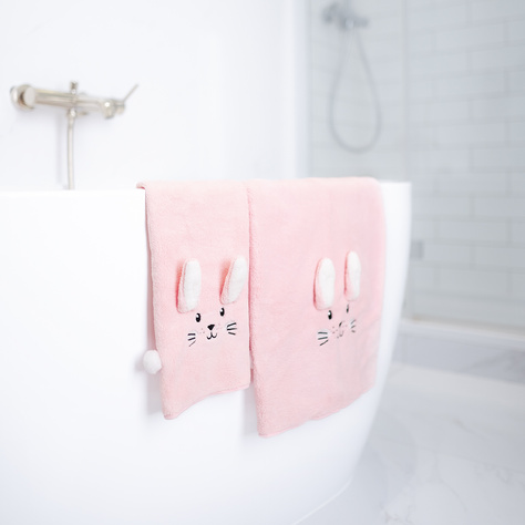 MOMO WAY serviette de bain 140x70 cm lapin