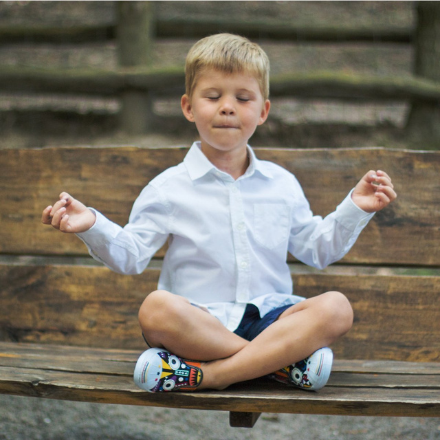 Baskets SOXO colorées pour enfants à motifs