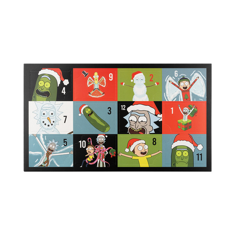 Calendrier de l'Avent Rick and Morty Lot de 6x chaussettes SOXO Hommes