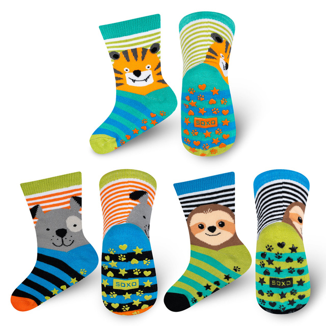 3x Chaussettes bébé SOXO