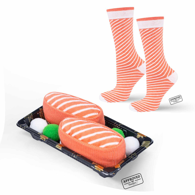 Chaussettes colorées pour femmes femme SOXO sushi 