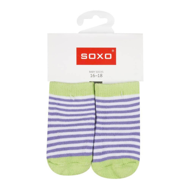 Chaussettes à motifs SOXO avec ABS