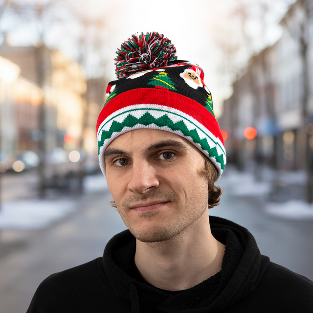 Bonnet Homme Père Noël