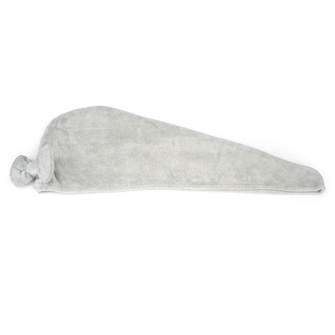 MOMO WAY turban de bain gris | serviette de bain