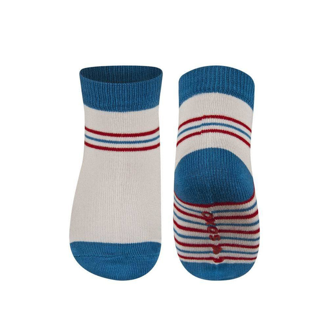 SOXO baby chaussettes blanches avec modal rayé