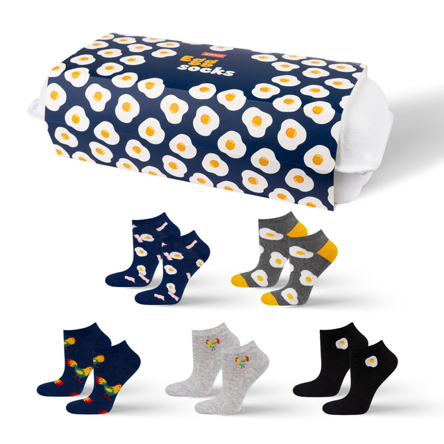 Pieds gaufrés colorés pour hommes SOXO - 5 paires