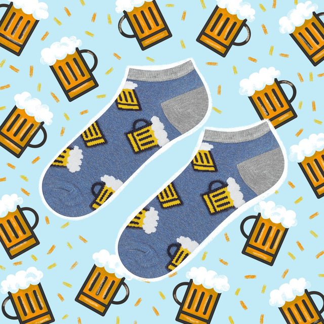 Lot de 3 chaussettes colorées SOXO GOOD STUFF pour homme