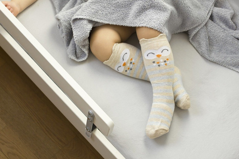 Chaussettes hautes colorées pour enfants Hibou SOXO