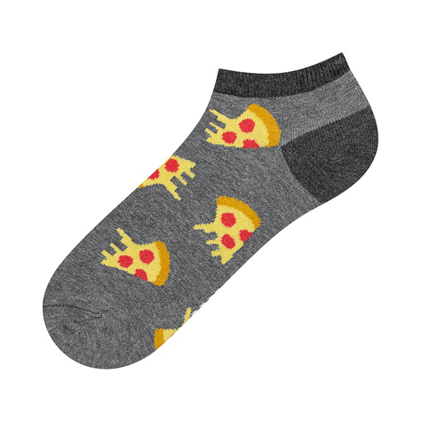 SOXO GOOD STUFF pieds colorés pour homme - pizzas - cadeau pour lui