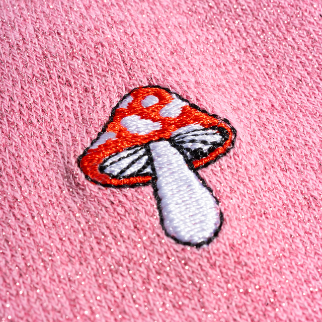 Lot de 3x chaussettes pour femmes SOXO champignons dans un paquet édition premium