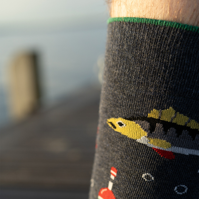 Ensemble Chaussettes homme + Mug Soxo Poissons