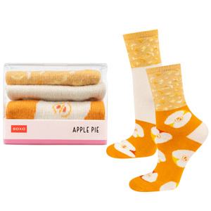 SOXO Chaussettes pour femmes en paquet Apple Pie