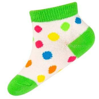 Lot de 2x chaussettes bébé SOXO à motifs colorés 