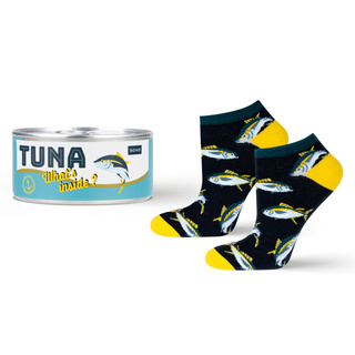 Chaussettes Homme SOXO GOOD STUFF drôle idée cadeau en conserve de thon