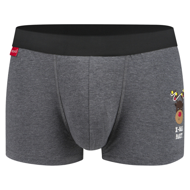 Coffret cadeau homme Soxo | 2x Chaussettes de Noël | 2x caleçons de Noël | cadeau pour le Père Noël | pour lui | Ensemble amusant