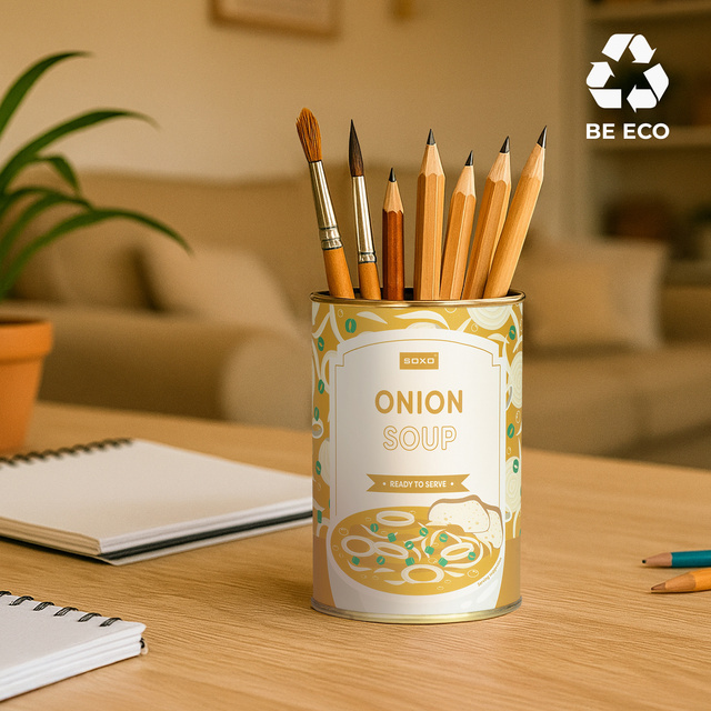 Chaussettes homme colorées SOXO GOOD STUFF, saucisses en conserve