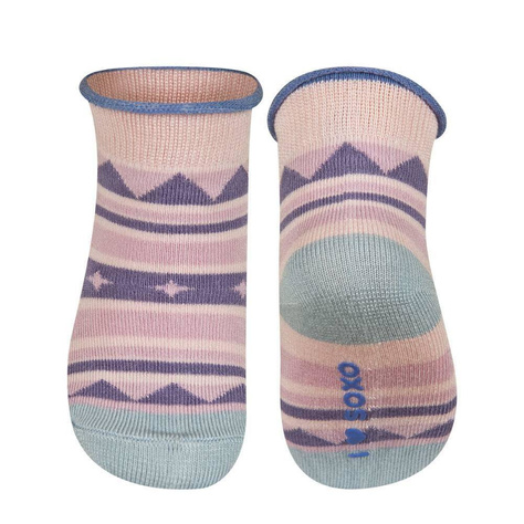 SOXO chaussettes colorées pour bébé avec modal | pour un cadeau de naissance 