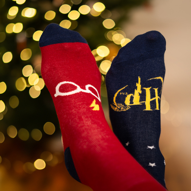 Calendrier de l’Avent avec Chaussettes Harry Potter 6-Pack