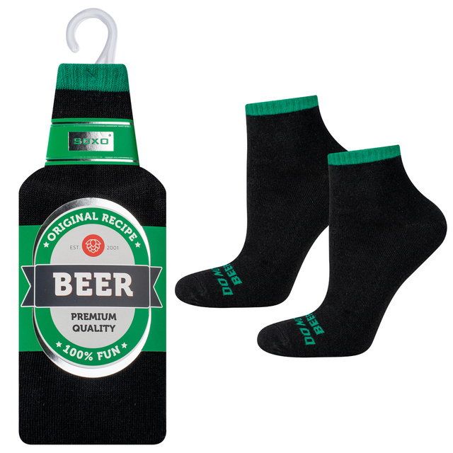 SOXO chaussettes à bière en bandana pour homme | cadeau pour lui | Père Noël 