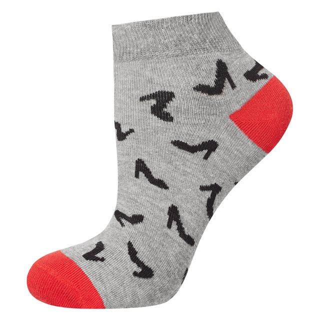 Lot de 4 paires de socquettes colorées SOXO pour femme | motifs amusants colorés