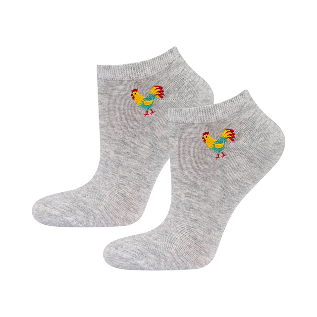 Pieds gaufrés colorés pour hommes SOXO - 5 paires