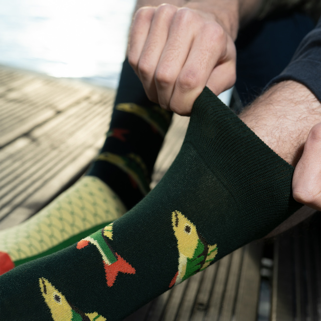 Chaussettes homme SOXO Perche en emballage