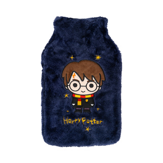 Harry Potter Hot Water Bottle Original, sous licence de Warner Bros., chauffe-eau dans une housse en peluche