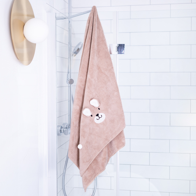 MOMO WAY serviette de bain 140x70 cm ourson
