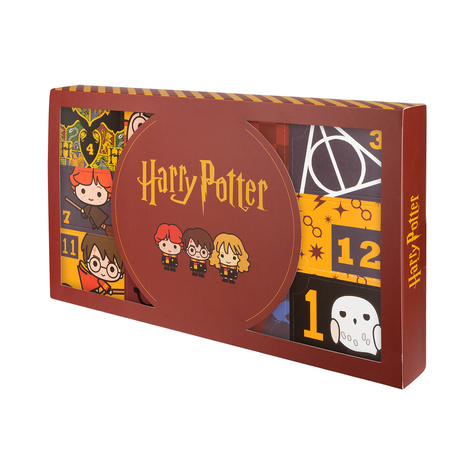 Calendrier de l'Avent Harry Potter | idée cadeau pour elle | le jour de la saint nicolas | Lot de 6 chaussettes SOXO pour femme