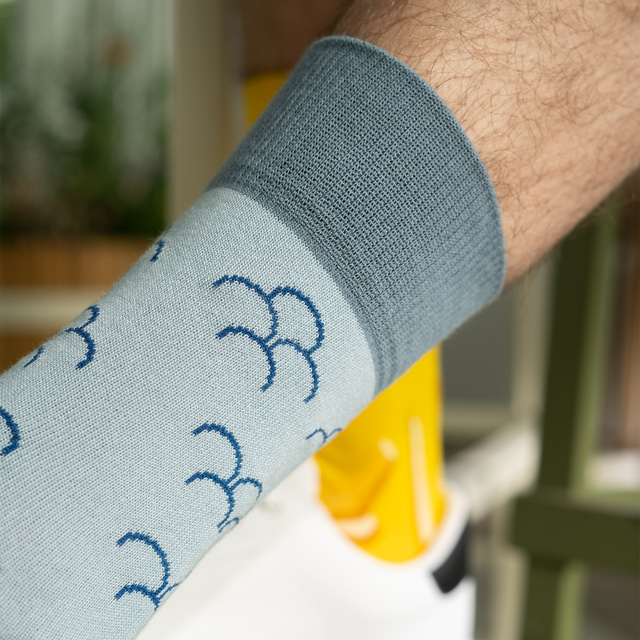 Chaussettes pour hommes Soxo fish and chips