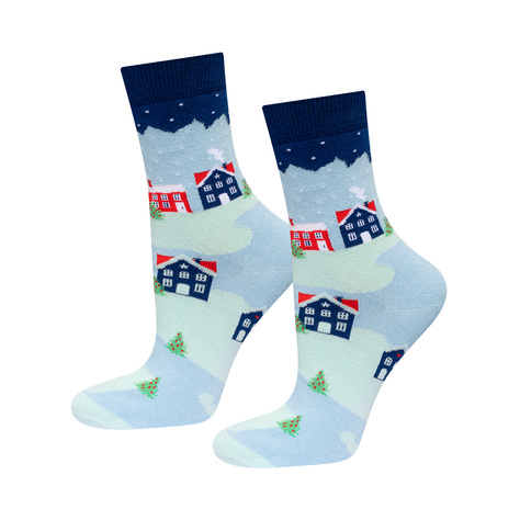 Chaussettes de Noël pour femmes SOXO – 5 paires