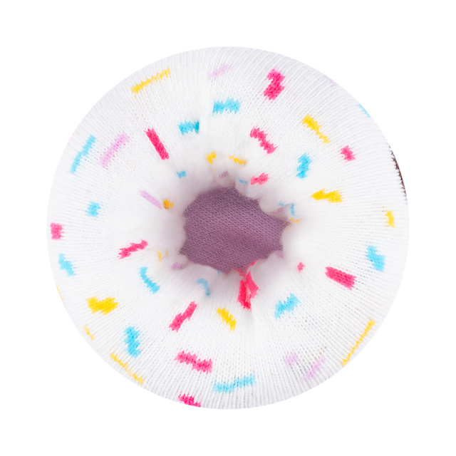 Chaussettes pour femmes SOXO GOOD STUFF donut dans une boîte