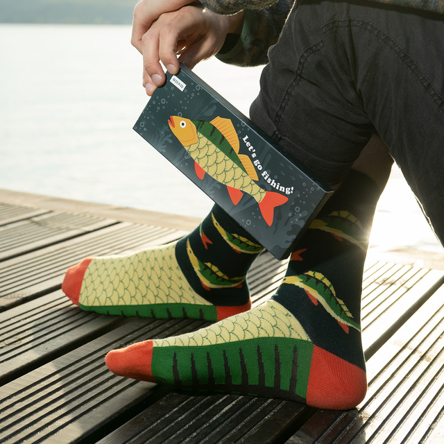 Chaussettes homme SOXO Perche en emballage