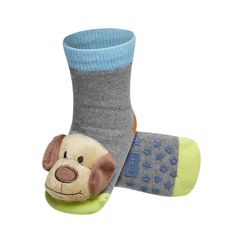 Chaussettes de bébé SOXO avec hochet en ABS