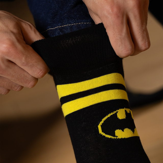 Chaussettes colorées DC Comics Batman