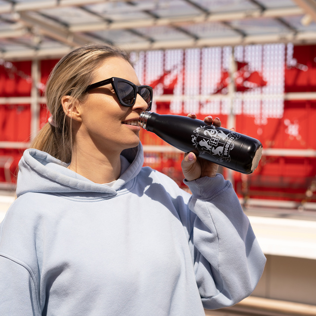 Bouteille thermique 500mL noire | durable et pratique | Harry Potter | Poudlard